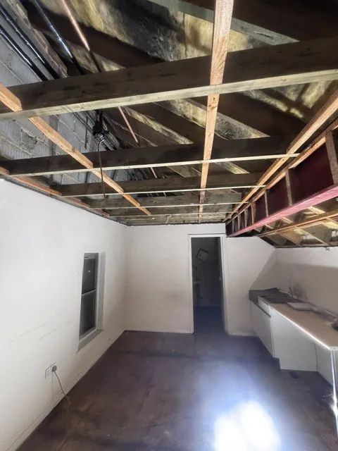 Controlled artex plasterboard strip-out in Sydenham